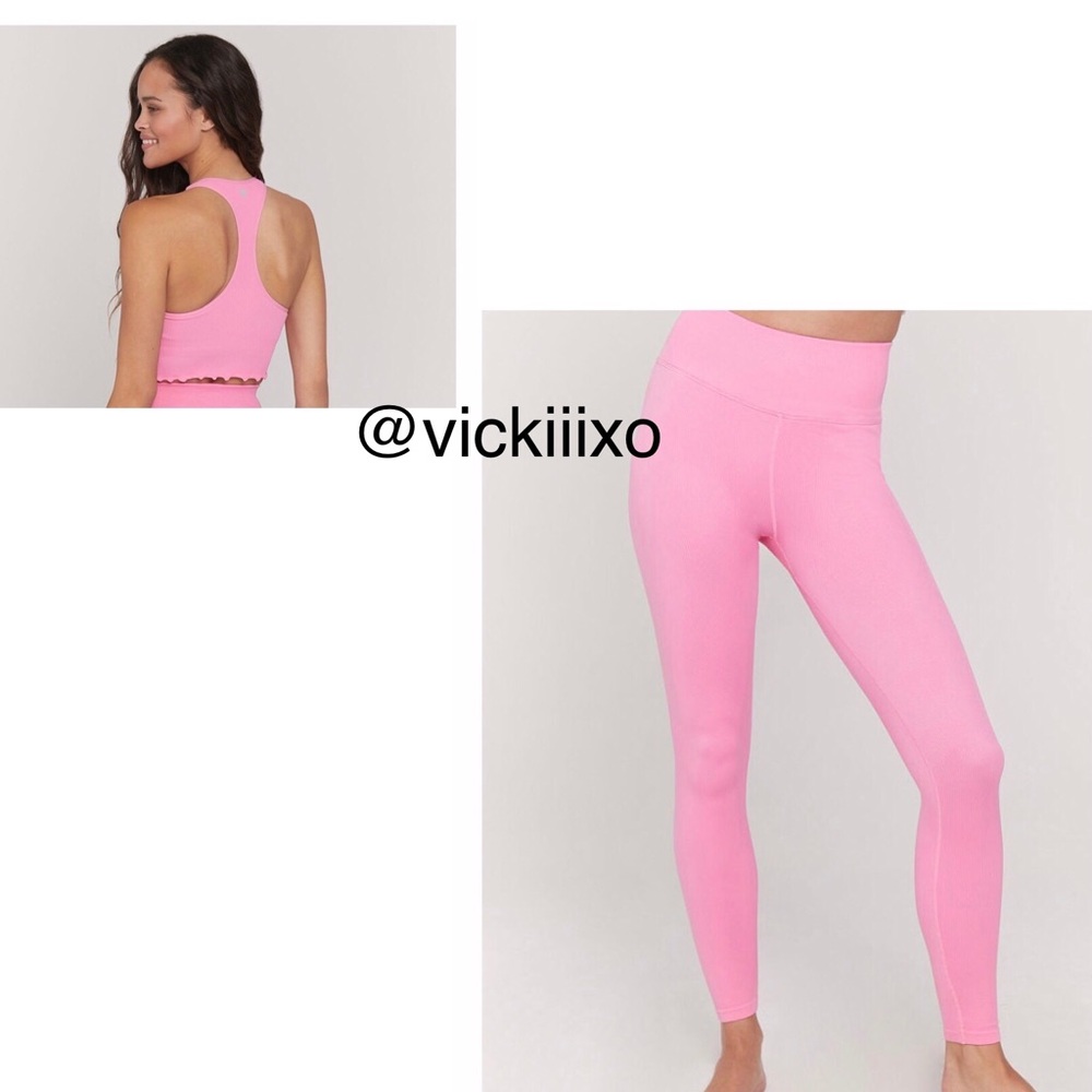 VS PINK Spiritual Gangster tank and legging